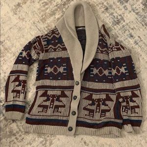 Rubbish thick cardigan with pockets!